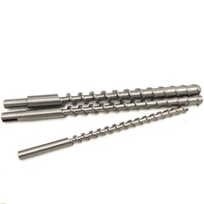 Single Extruder Screw 12mm 16mm 20mm Diameter 304C Stainless Steel