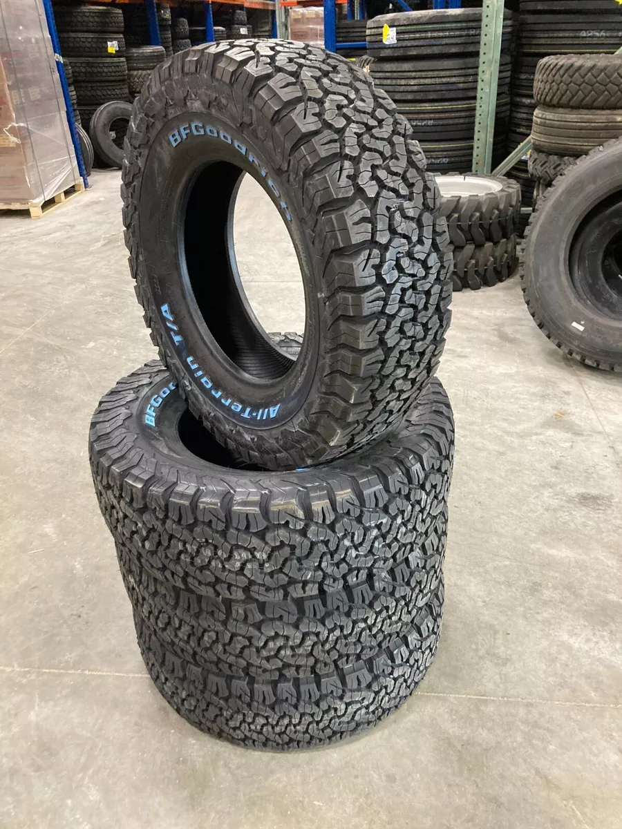 4 New Tires 275 70 17 BF Goodrich AT KO2 RWL LRD replaces 265 70 17