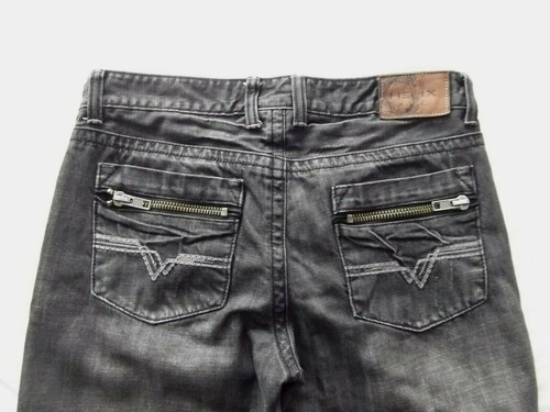 Helix blk jean 34x32 slim boot double 