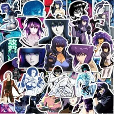 Mix 10/50 PCs Ghost in the Shell Anime Phone Bottle Luggage Laptop Sticker