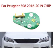 1pcs Left White Light For Peugeot 308 16-2019 Car Headlight DRL Chip Angel Eyes