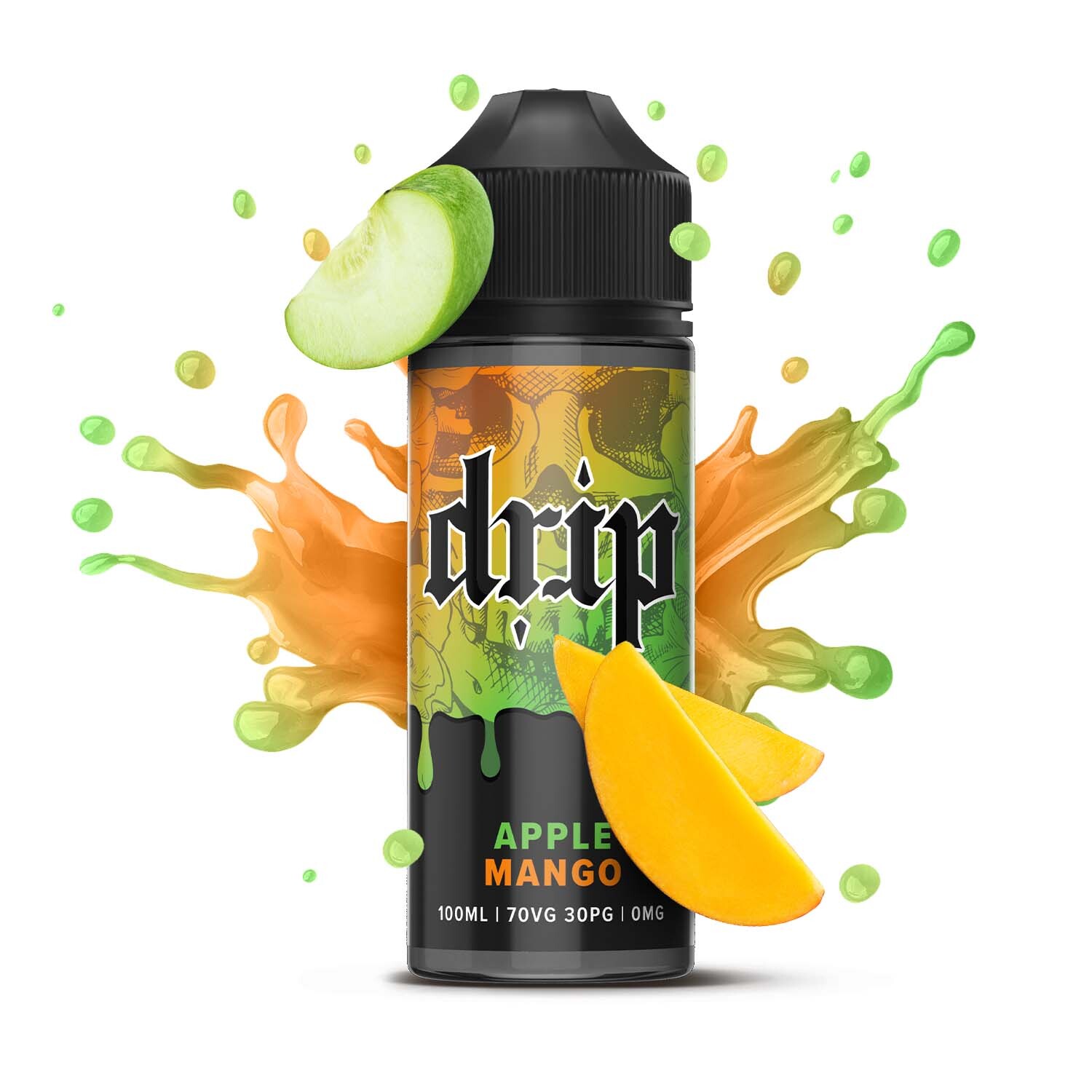 elfbar elfa kaufen Orange Mango Juice Head Subohm E-liquid 100ml Bottle Vape Mod Heisenberg  Berry - Innevape E-lichid