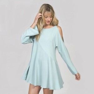 cold shoulder tunic dress