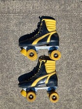 Marco Polo Roller Skates Black  Yellow