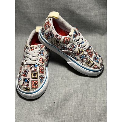 TODDLER VANS X WHERE'S WALDO? POSTAGE ERA ELASTIC LACE SHOES~Size
