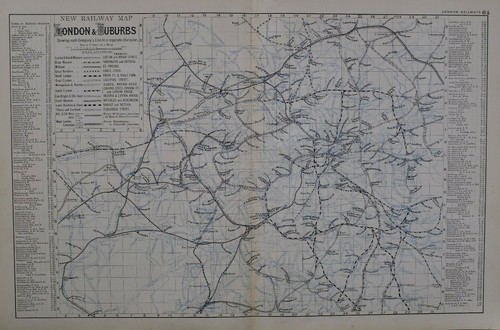 1896 MAPS 4 LONDON SET WEST & EAST SHEETS + RAILWAY & SUBURBS + ENVIRONS + TITLE - Picture 3 of 12