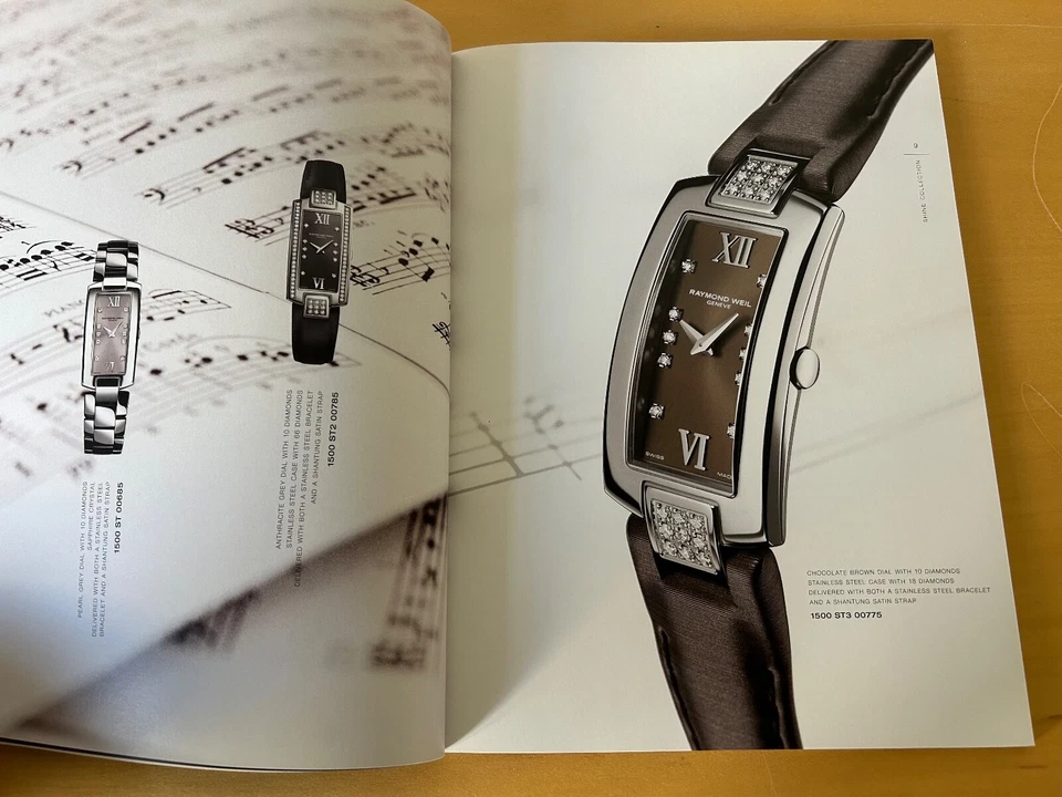 Catalogue Raymond Weil - der Nouvelle Partition - 2010 - English - Für - Image 2 of 4