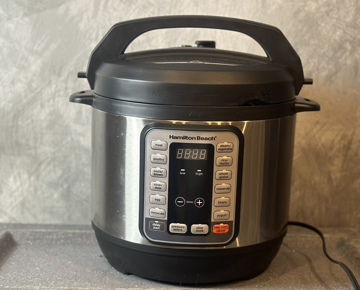 Hamilton Beach 8 Quart Quikcook Pressure Cooker 34508 - STAINLESS STEEL ONE SIZE