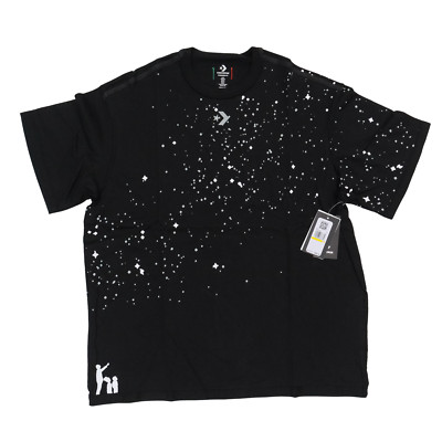 Converse Live Free Barriers Court Ready Crossover Galaxy Graphic T-Shirt Size M