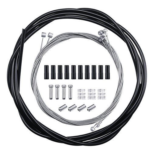 Bicycle Cable Set Break Brake & Gear Front Rear Inner Outer Bike Cable KIT UK - Picture 2 of 9