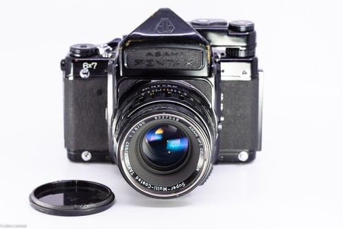 Pentax 67 6x7 medium format film camera 90mm f2.8 super multi coated lens c9