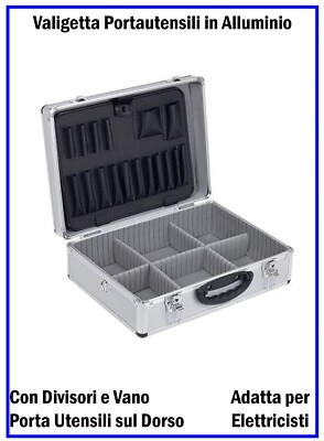 STAHLWERK Cassetta Portautensili Universale Con Scomparto Interno Di Dimensioni S 443 X 310 X 128 Mm Cassetta Di Sistema Impilabile | Cassetta Portautensili | Organizzatore Di Utensili In Sistema - Foto 13