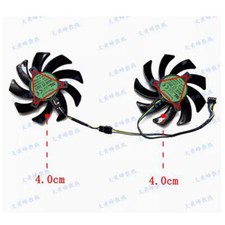 For PowerColor RX5500XT 5600XT 5700 Graphics Card Fan T129215BU/FDC10H12D9-C  