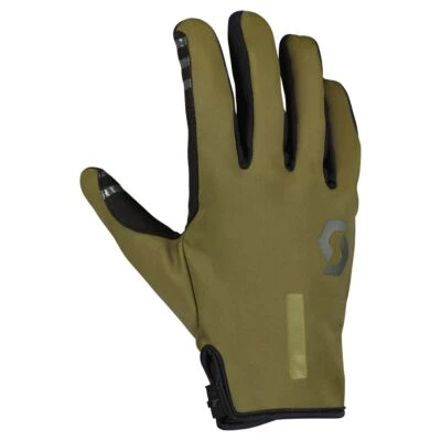 Scott Neoride Winter Fahrrad Handschuhe grün 2025