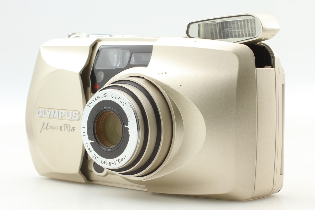Red様　【完動品・美品】OLYMPUS μ【mju:】Ⅱ 170VF Near Mint ] Olympus μ Mju II 170 VF 35mm Point & Shoot Film