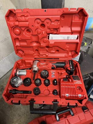 Milwaukee 2676-22 Force Logic M18 10-Ton Knockout Tool Kit