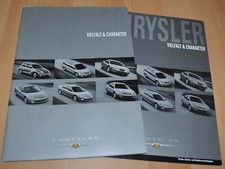 2002 Chrysler Model Range German Brochure Prospekt