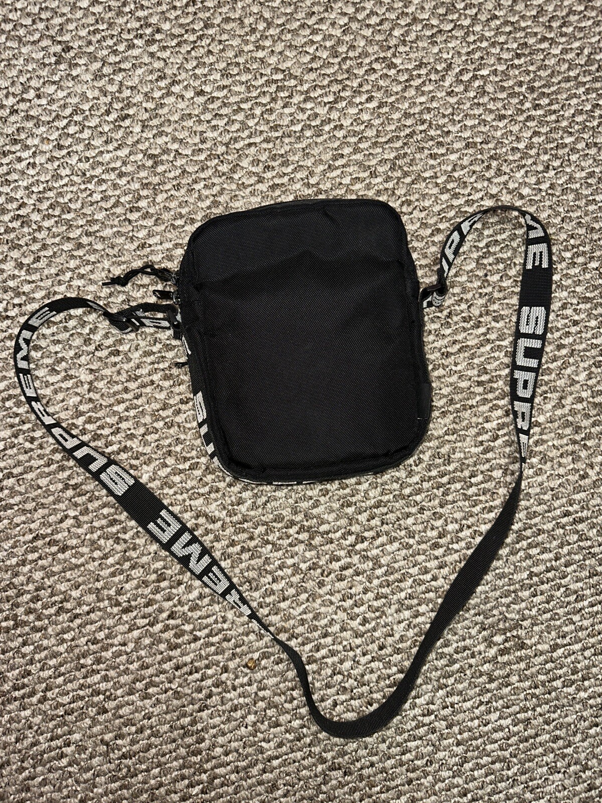 Supreme Crossbody Bag Black (SS18) eBay