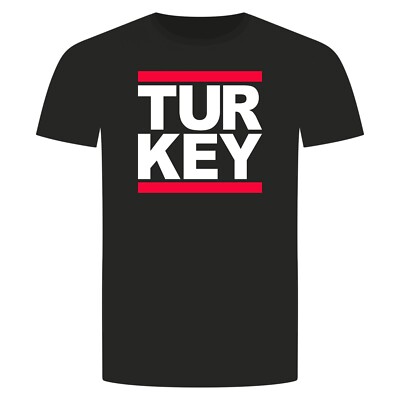 Run Tur Key T-Shirt - Türkei Turkey Türkiye Istanbul Ankara Antalya