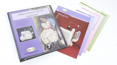 NEW BABYLOCK Imagine OR Victory  SERGER INSPIRATION GUIDE WORKBOOK