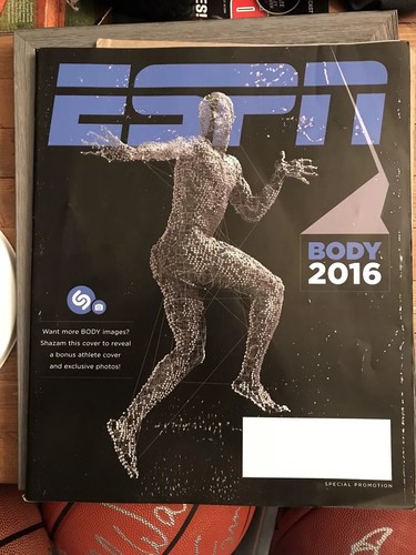 Dwyane Wade ESPN the Magazine Body Issue NL 2016 Marquette Miami Heat no label - Picture 2 of 2