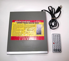 COBY DVD-224 Progressive Scan DVD/CD Player 480p Region 1 w/ Remote SEE PHOTOS