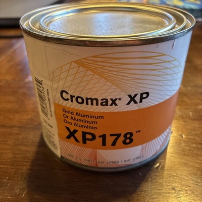 Cromax XP178 Gold Aluminum Solvent Borne Basecoat 1 Pint