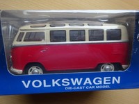 Vw Bus T1 Rot 1/24 Ca.17Cm Modelauto Oldtimer