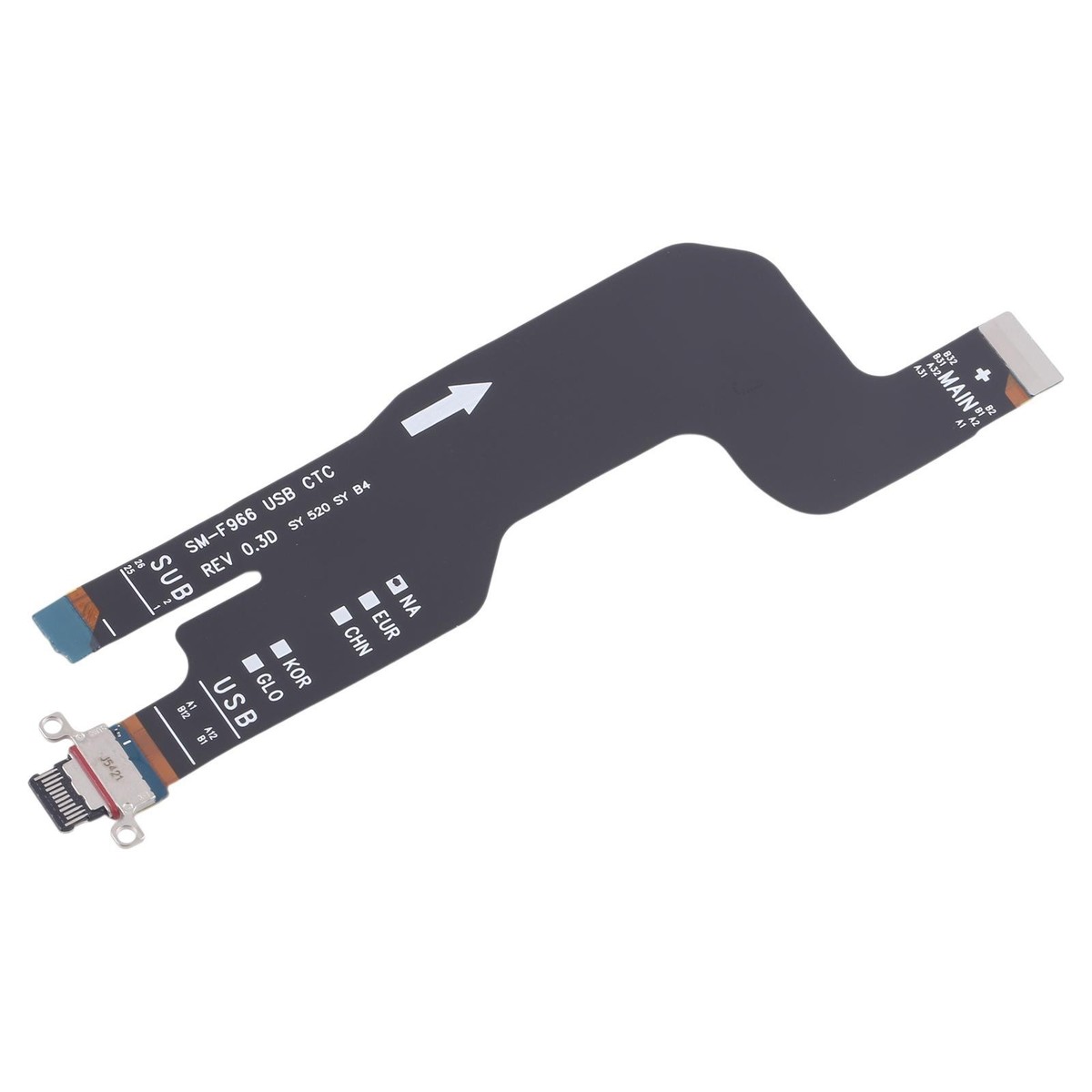Samsung Galaxy Z Fold7 Original Charging Port Flex Cable for