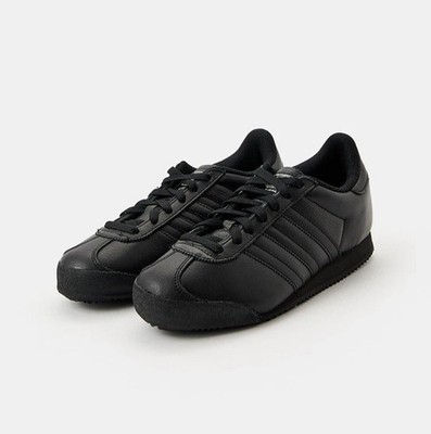 adidas Originals Kick K 74 Leder Sneaker - alle Größen - Triple Black - IE6596.