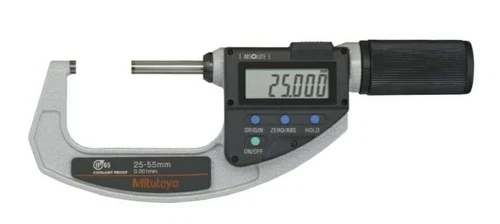 Mitutoyo MDQ-55MX Digital Caliper IP65 Waterproof 25-55mm Range New