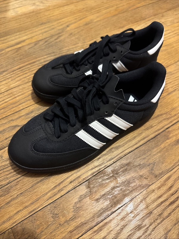 adidas Velosamba Made With Nature Low Black White SPD Cycling Shoes M:6 - W: 7.5