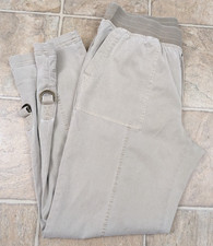 Soft Surroundings sz M Medina Pants khaki rol...