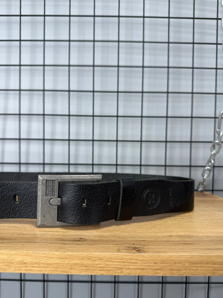 Replay Cinturón Cuero Hombre Deberes Pagados (USA) Foto 3 de 4
