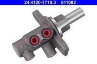 ATE Hauptbremszylinder 24.4120-1710.3 20,6Mm Aluguss M12X1 FüR Ford Fiesta 6 CB1