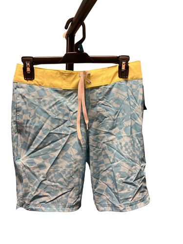 NEW Boy's Art Class Blue Green Swim Trunks Sz 12