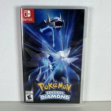 Authentic Replacement Case ONLY - Pokemon Brilliant Diamond Nintendo Switch Box
