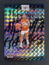 2025-26 Topps Finest Spud Webb #BS-SW Black Geometric Baseline Auto Hwaks /25