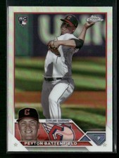 2023 Topps Chrome Update #USC102 Peyton Battenfield Refractor Rookie