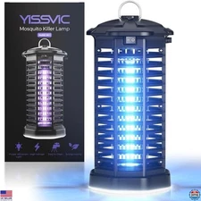 Electric Bug Zapper Indoor Outdoor Waterproof 4200V Mosquito Fly Killer Lamp