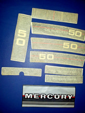 Aufkleber Motor Mercury Außenborder  