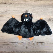 Vintage Ty Beanie Buddies 2004 Black Bat 7.5" Tall