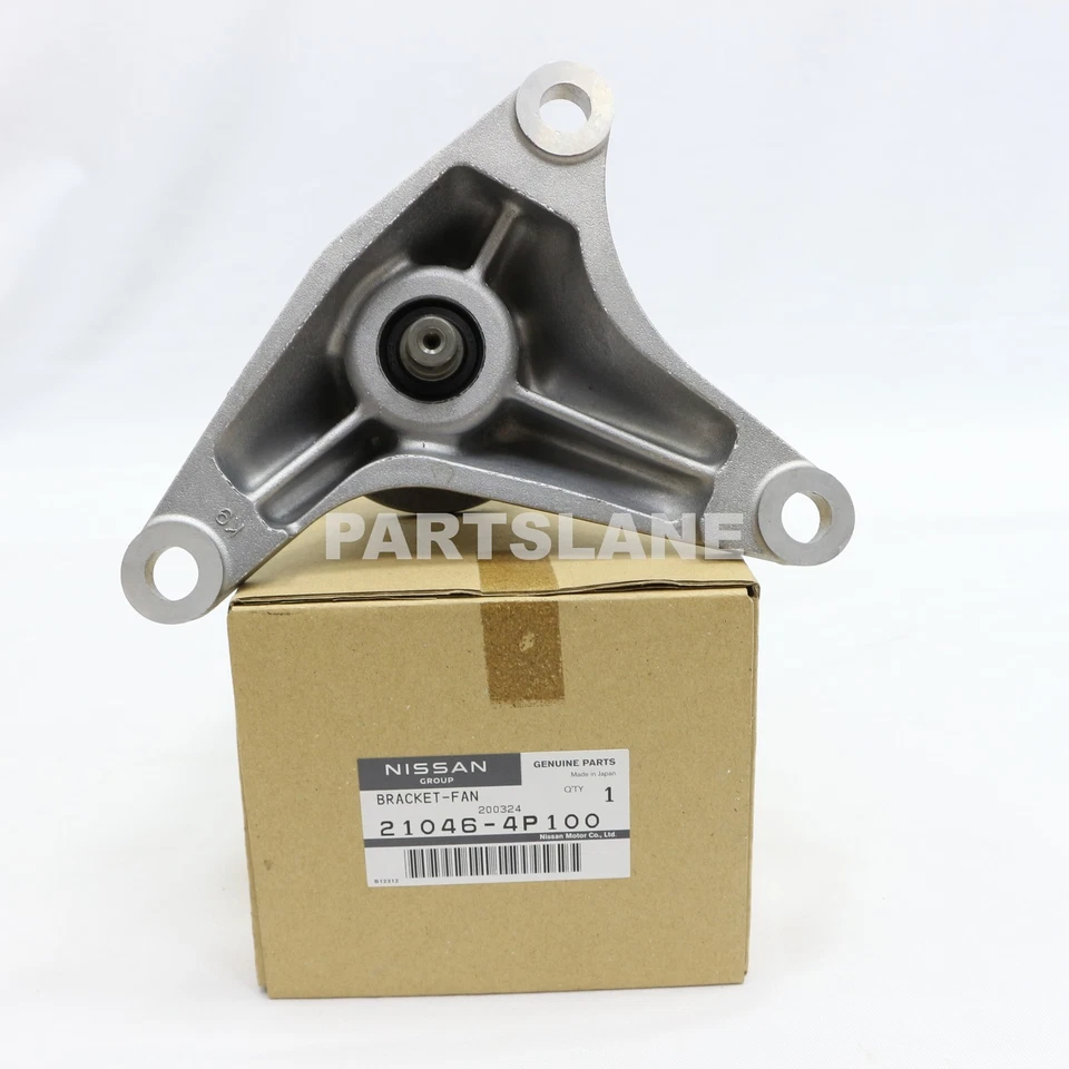 Soporte de polea de ventilador genuino OEM Nissan 350Z Infiniti FX35 FX45 G35 21046-4P100 Foto 3 de 3