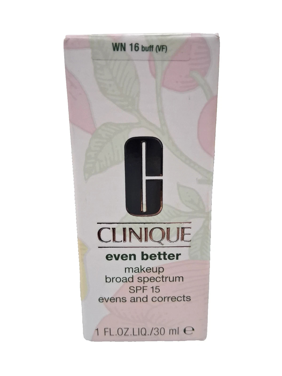 Clinique Even Better Makeup SPF 15 WN 16 Buff 30ml / 1oz Medium Coverage NIB
