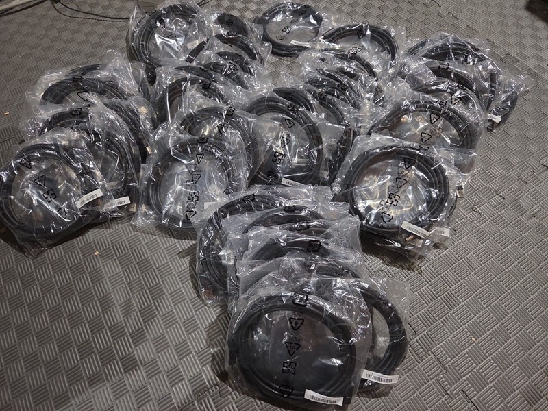 DELL DISPLAY PORT 10FT (9ft 10in) CABLE NEW IN WRAPPER QUANTITY 50 BULK PACK Lot