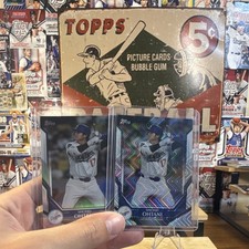 Topps Shohei Ohtani Los Angeles Dodgers Collector Kit Trading Card Lot 2 Cards