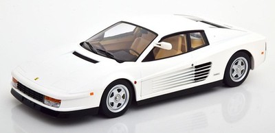 Kk-Scale 1/18 Ferrari Testarossa 1984 White Us Specification Miami Vice