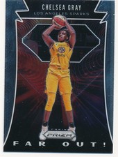 CHELSEA GRAY 2020 PANINI PRIZM FAR OUT WNBA #5 BASKETBALL MINT