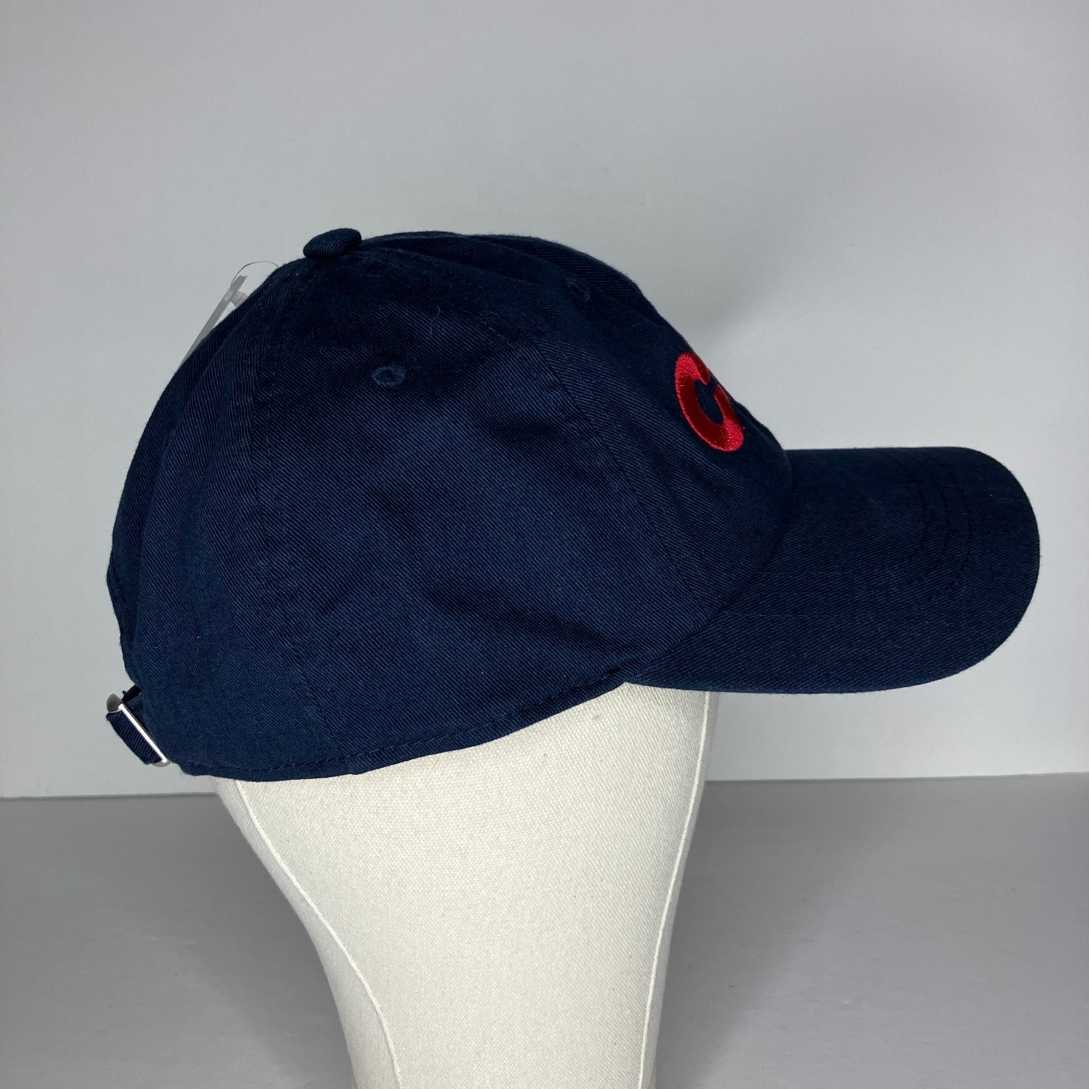 Universal Thread Hat Adjustable Navy Blue Red Emb… - image 2