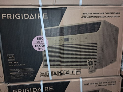 #ad Frigidaire 12000 BTU 230V 60Hz Built In Room Air Conditioner White $220.00